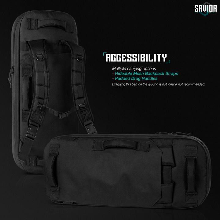 Sac SAVIOR, Série Spéciale, pour carabine avec/sangle pour sac à dos, Tan -  Elite Gun Shop