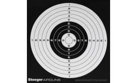 Cible de tir B-34 25 mètres silhouette 44x58cm pack de 100 ACTION TARGET -  Conditions Extremes