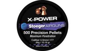 500 Plombs à air X-POWER 4,5mm STOEGER