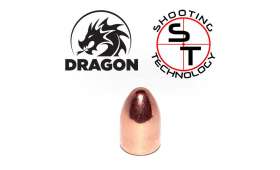 Ogives SHOOTING TECH Dragon cal 9mm (.356) RN 124gr/500