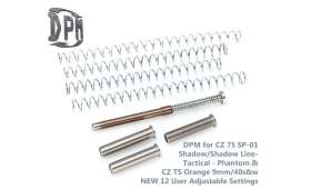 Kit DPM Ajustable pour CZ 75 SP01-SHADOW LINE - TS ORANGE - MAMBA