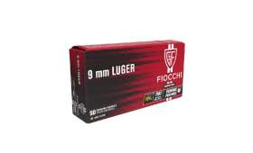 Boite de 50 Cartouches Fiocchi 9x19 FMJ 124 gr