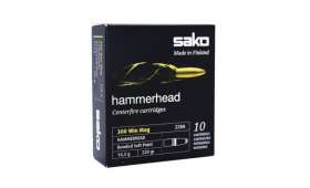 Boite de 20 cartouches Sako 300 Win MAG  HAMMERHEAD SP 14.3G 220GR – 228A