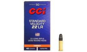 Boite de 50 Cartouches .22LR CCI STANDARD 40 GR PLOMB 0035