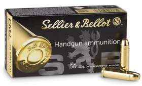 Boîte de 50 cartouches Sellier Bellot 38 SPECIAL - 158 gr FMJ