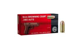 Boite de 50 cartouches Geco 9mm BROWNING COURT - .380 AUTO