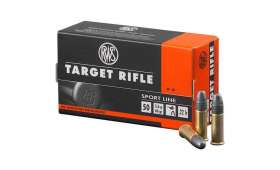 Boite de 50 munitions RWS Target Rifle Sport Line .22 LR