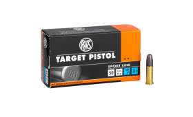 Boite de 50 munitions RWS Target Pistol Sport Line .22 LR