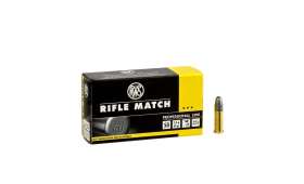 Boite de 50 munitions RWS Rifle Match Professional Line .22 LR