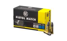 Boite de 50 munitions RWS Pistol Match Professional Line .22 LR