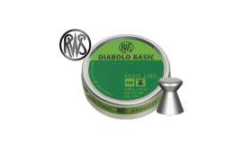 Boite de 500 plombs RWS Diabolo Basic, calibre 4.5 mm