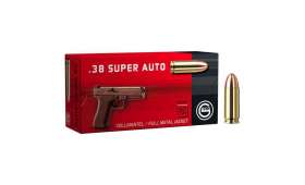 Boite de 50 cartouches Geco .38 SUPER AUTO - 124 gr FMJ