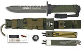 COUTEAU de survie K25 THUNDER II CAMO VERT