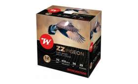 Boite de 25 cartouches ZZ Pigeon Winchester Calibre 12/70 - 36 grammes 7.5 PLOMB 2.4MM