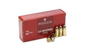 Boite de 50 Cartouches Fiocchi 7,65 BROWING (32ACP) FMJ 73gr