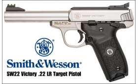 Pistolet Smith & Wesson SW22 Victory .22 LR CANON FILETE