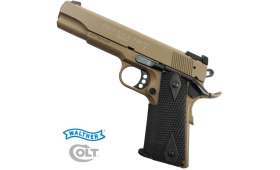 PISTOLET WALTHER COLT 1911 GOLD CUP TROPHY 22LR - TAN