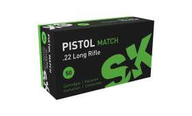 Boite de 50 Cartouches 22LR 40gr SK PISTOL MATCH