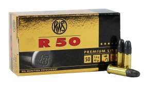 Boite de 50 cartouches RWS R50 PREMIUM LINE Cal .22LR 40gr