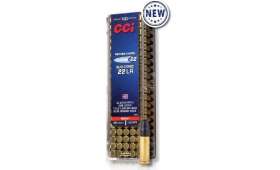 Boite de 100 cartouches CCI .22LR 40 GR Subsonic Target Bleu Polycoat