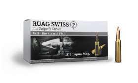 Boite de 20 cartouches RUAG .338 LAPUA MAG FMJ 251gr SWISS P BALL