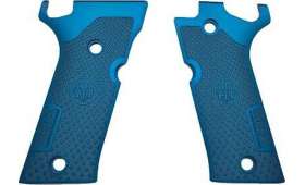 Plaquettes Aluminium Bleu BERETTA 92X Performance