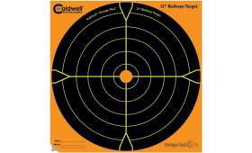 Paquet de 100 Cibles 30cm Autocollante Bullseye CALDWELL Orange Peel