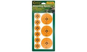 Cibles Pastilles Rondes Oranges CALDWELL 25 mm & 50 mm 12 Planches