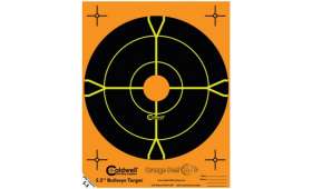 Cible 14cm Autocollante Bullseye CALDWELL Orange Peel x10