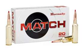 Boite de 20 Cartouches HORNADY ELD MATCH 308 WIN- 168 gr - 80966