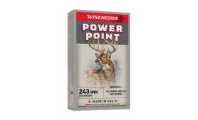 Boite de 20 cartouches Winchester 243 WIN POWER POINT 100GR