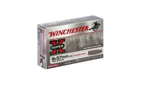 Boite de 20 cartouches Winchester 8x57 JRS POWER POINT 195gr