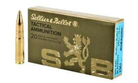 Boite de 20 cartouches SELLIER BELLOT 300 AAC FMJ 13g Subsonic