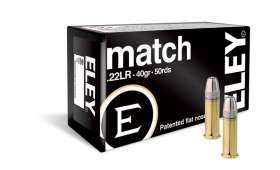 Boite de 50 cartouches ELEY MATCH 40gr .22LR