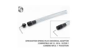 DPM SET/AR-15 ADAPTOR & BUFFER SPRING FOR RIFLE & VLTOR 7 TUBES