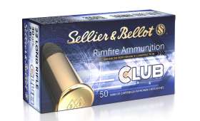 Boite de 50 Cartouches 22LR 40gr Sellier & Bellot CLUB