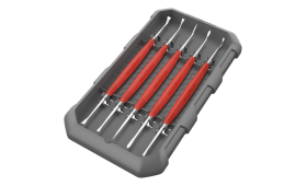 SET DE NETTOYAGE PICS ACIER ACCU-GRIP