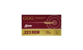Boite de 20 cartouches 223 rem FMJ 69 Gr - GGG