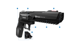 REVOLVER CO2 STOEGER XRD50 Cal. .50 12,6J + 50 billes