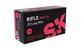Cartouches SK Rifle Match Cal. 22LR