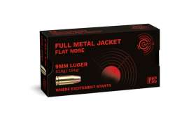 Boite de 50 cartouches Geco 9mm LUGER - 154 gr FMJ subsonic