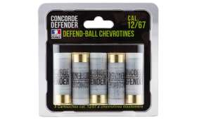 5 cartouches Defend-Ball cal. 12/67 chevrotines Elastomere