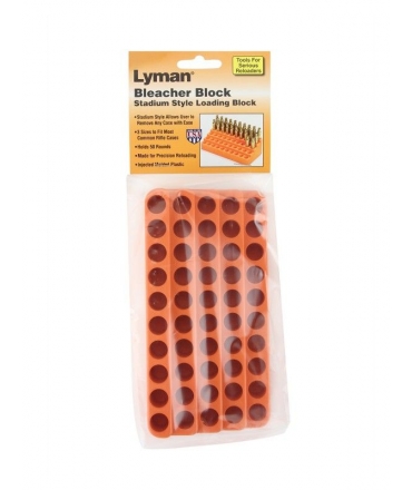 Plateau LARGE Lyman support 50 étuis pour rechargement