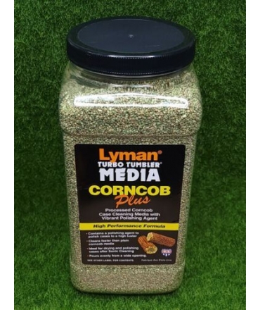 GRANULES DE POLISSAGE LYMAN MEDIA CORN COB PLUS GREEN