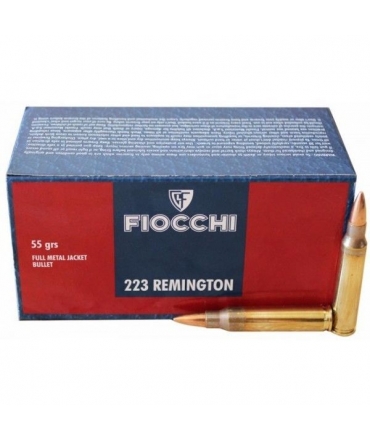 Boite de 50 Cartouches Fiocchi 223 FMJ 55 gr (5,56 x 45 Nato)
