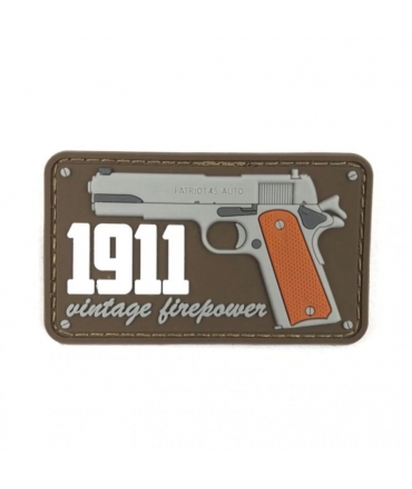 Patch écusson PVC Colt 1911 Vintage Firepower