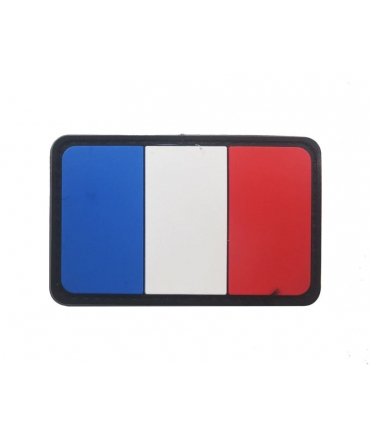 Patch écusson PVC DRAPEAU FRANCAIS