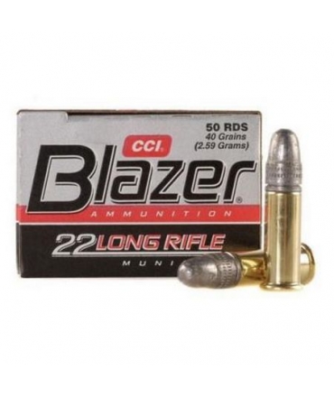 Boite de 50 Cartouches .22LR CCI BLAZER 40 GR PLOMB 0021