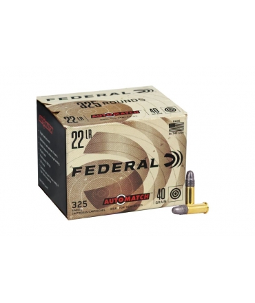 Boite de 325 Cartouches .22LR FEDERAL AUTOMATCH PACK CHAMPION AM22