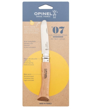 COUTEAU OPINEL ENFANT NUMÉRO 7 À BOUT ROND